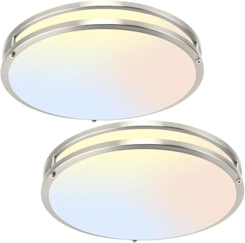 Miniatura 8 de Lámparas de techo LED de 36 W y 12 pulgadas, lámparas de montaje empotrado, 5CCT 2700K 3000K 4000K 5000K 6500K, luz cercana al techo para cocina