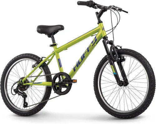 Miniatura 23 de Huffy Bicicleta de montaña Stone para hombres y mujeres, 20"/24"/26", 6 velocidades (20") o 21 velocidades, suspensión delantera o doble (varía)