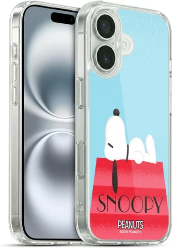 Miniatura 93 de Head Case Designs Snoopy Deco Dreams - Funda de gel suave con licencia oficial de Peanuts Blue Pattern compatible con Apple iPhone 7 Plus/iPhone 8