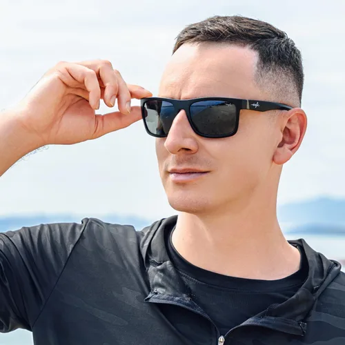 Miniatura 5 de INFI Gafas de sol polarizadas de pesca para hombre, para conducir, correr, con protección UV400