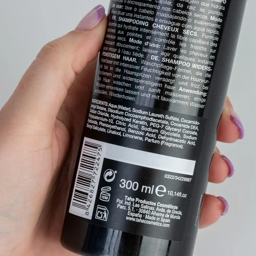 Miniatura 5 de Tahe Champú Magic Rizos para Cabello Seco y Rizado - Efecto Hidratante Antiencrespamiento, 10.1 fl oz