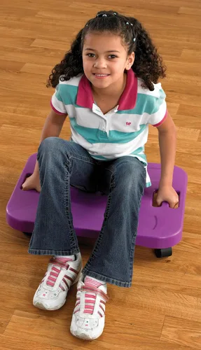 Miniatura 3 de Sportime Patinetes ergonómicos grandes, 17 x 22 pulgadas, juego de 6