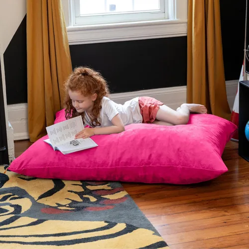 Miniatura 4 de Jaxx Puff Saxx de 3.5 pies para niños, color fucsia Fuschia