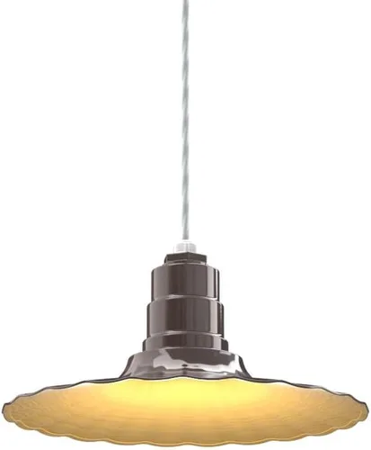 Miniatura 11 de Steel Lighting Co. Colgante Eagle Rock Lámpara montada en el techo Onda radial de 16 pulgadas vástago de 12 pulgadas Acero resistente