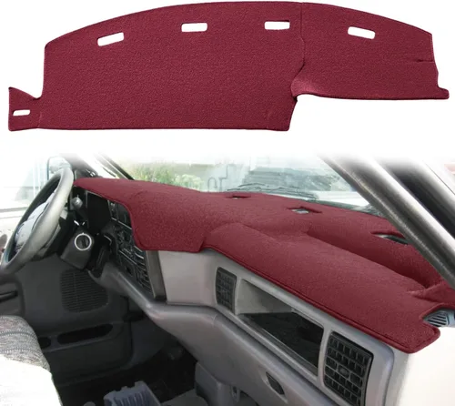 Miniatura 18 de Yiz Funda para Tablero Cubierta de Salpicadero Tapete de Ajuste Personalizado para Dodge Ram 1500 2002-2005, 2500/3500 2003-2005 (02-05 Beige) Y22