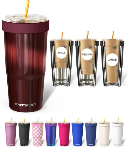 Miniatura 23 de Frost Buddy Togo Buddy 30oz Stainless Steel Vacuum Insulated Tumbler To Go Coffee Cup – Iced Coffee Sleeve, Travel Mug, Thermal Cup for Hot & Cold