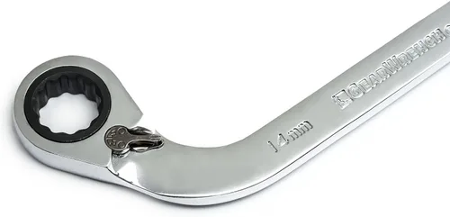 Miniatura 3 de GEARWRENCH Juego de llaves de carraca reversibles en forma de S de 5 piezas, 12 puntos, doble extremo de caja, métricas - 85299