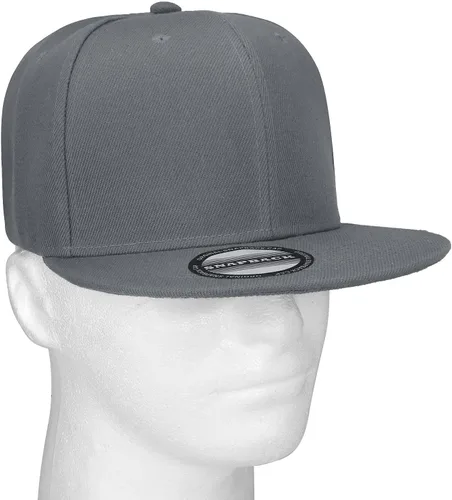 Miniatura 6 de Gorra clásica Snapback estilo Hip Hop plana en blanco, color sólido, tamaño ajustable
