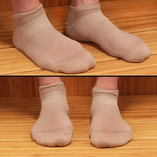Miniatura 6 de Calcetines deportivos de rayón de fibra de bambú para hombre con absorción superior
