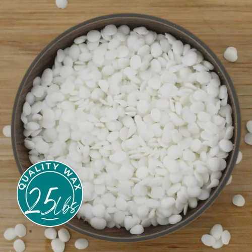 Miniatura 2 de Cuentas de cera de soja de coco para hacer velas, pastillas de cera de soja de coco de 25 libras para hacer velas, mezcla suave para formulación