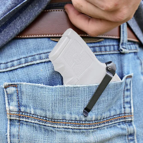 Miniatura 3 de ClipDraw Clip para pistola, perfil bajo, delgado, oculto, fácil de instalar, fabricado en Estados Unidos