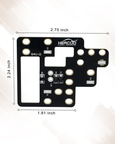 Miniatura 3 de HERCOO 6 High Mod, Módulo para Luces Bajas GM, Luces Altas y Luz DRL Encendidas Simultáneamente Compatible con Chevy Silverado GMC Sierra
