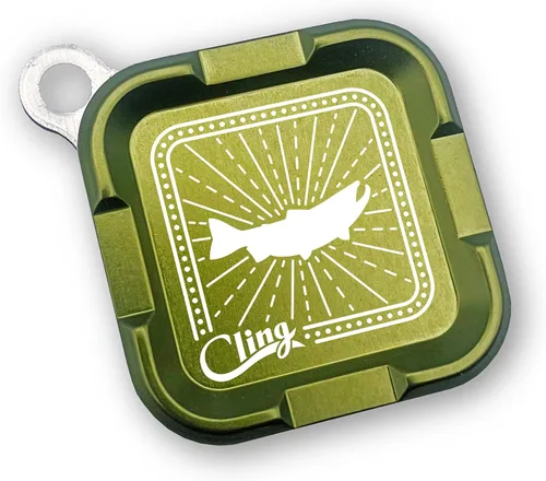 Miniatura 13 de Cling Fishing Products Mag Grab® Mini – Soporte magnético compacto para moscas y organizador para pescadores (Brown Town, Naranja)