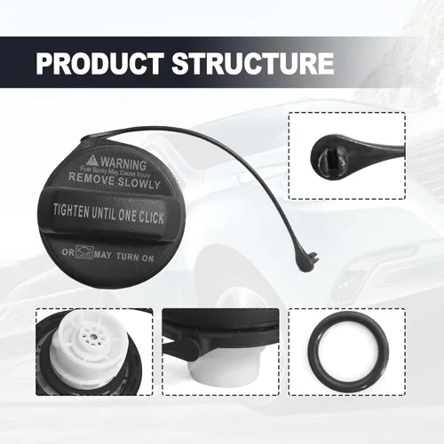 Miniatura 3 de Repuesto de tapa de gas 31010-3L600, 310103L600, compatible con Genesis Coupe, Santa Fe, Sonata, Tucson, Veloster, Hyundai Motor-Accent, Azera