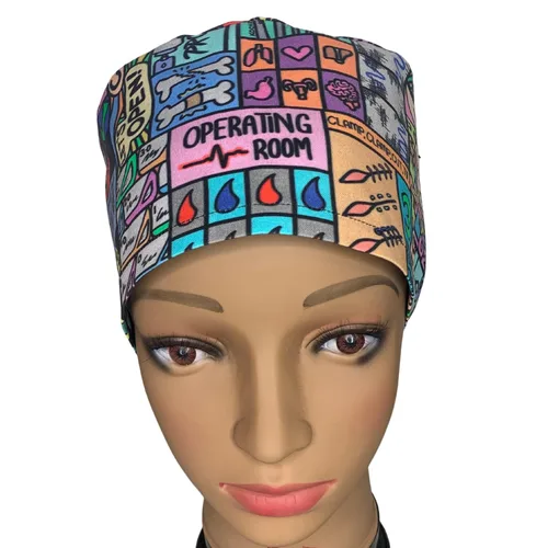Miniatura 18 de Ortho Words Euro Scrub Cap