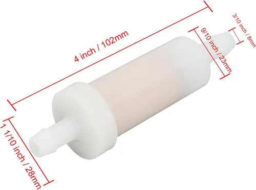 Miniatura 2 de 2 filtros de combustible de 5/16 pulgadas compatibles con Sea Doo 275000262 275000051 Mercury Mariner 35-816296-4 35-816296Q2 Polaris 2530008
