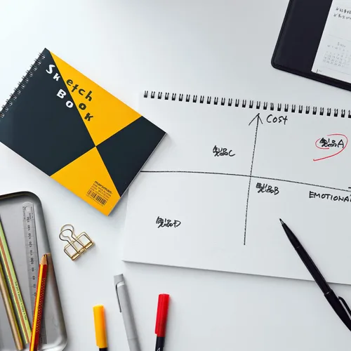 Miniatura 6 de Maruman ZUAN - Cuaderno de bocetos A4, 8.27 x 11.69 pulgadas, cuaderno de dibujo clásico, 24 páginas de papel texturizado sin ácidos para dibujar
