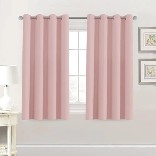 Miniatura 173 de H.VERSAILTEX - Cortinas blackout con aislamiento térmico y ojales en la parte superior, para patios, puertas correderas y división de habitaciones