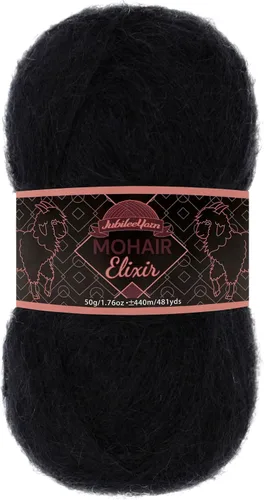 Miniatura 105 de JubileeYarn Mohair Elixir Yarn - 50g/Skein Baby Wool Blend - Cosmopolitan - 1 Skein