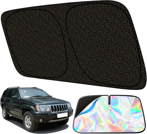 Miniatura 11 de Parasol para parabrisas personalizado para Chevrolet Equinox (2018-2025), parasol delantero de tela resistente con marco de metal fuerte, protección