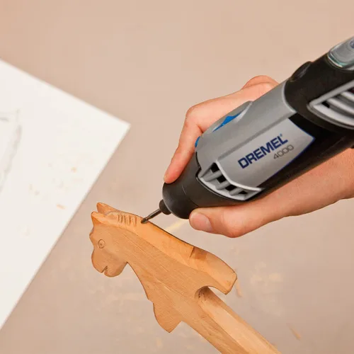 Miniatura 3 de Dremel 117 Broca de tallado para herramienta rotativa, perfecta para madera, plástico y metales blandos, 1/4 de pulgada (paquete de 2)