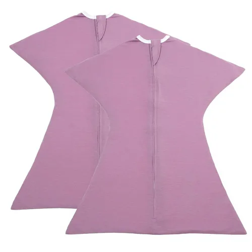 Miniatura 15 de SleepingBaby Zipadee-Zip - Paquete de 2 pañales de transición con diseño de estrella de mar para relajarse y dormir mejor, ideal para bebés Gris
