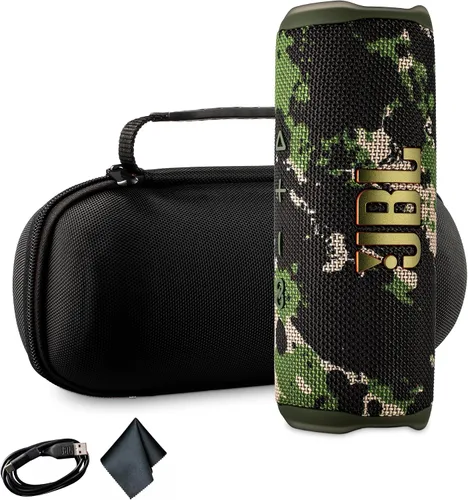 Miniatura 10 de JBL Flip 6 - Altavoz inalámbrico portátil Sonido de graves profundos, clasificación de impermeabilidad IP67 Audio Bluetooth para exteriores