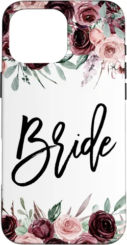 Miniatura 7 de Funda floral para iPhone 13 Bride for Future Mrs Wedding Bridal Shower
