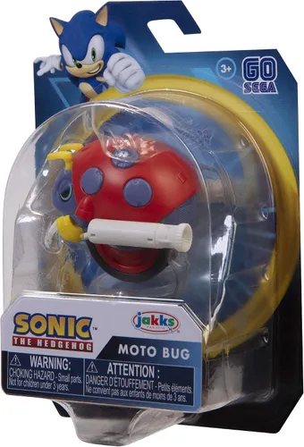 Miniatura 9 de Sonic The Hedgehog Figura de acción de 2.5 pulgadas Moto Bug juguete coleccionable