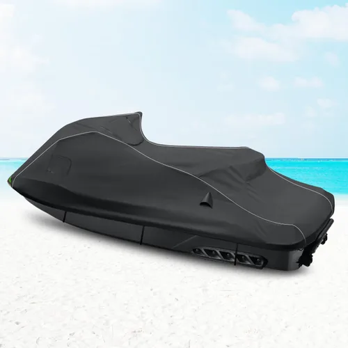 Miniatura 15 de Funda impermeable para moto acuática, ajuste personalizado para Sea-doo Spark3up Spark Trixx 3up, 600D Oxford a prueba de rayos UV, remolcable