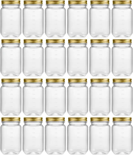 Miniatura 17 de Novelinks - Recipientes de plástico transparente (16 onzas)