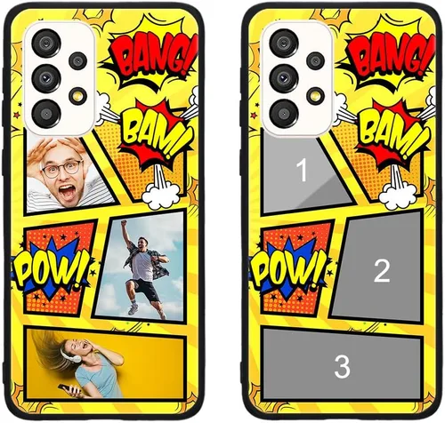 Miniatura 452 de Funda de teléfono personalizada para Samsung Galaxy S22+ / S22 Plus 5G, funda de TPU suave de vidrio templado antiarañazos personalizada con foto