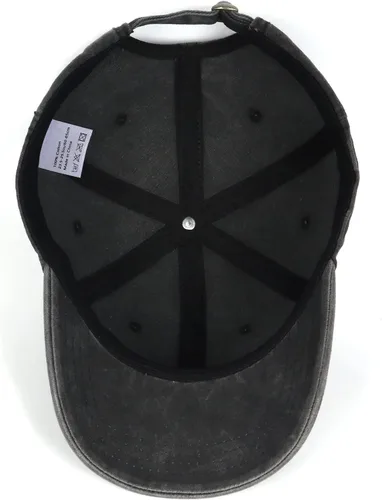 Miniatura 3 de Gorra de béisbol de mezclilla lavada de gran tamaño XXL, gorra deportiva de perfil bajo para cabezas grandes de 23.5 a 25.5 pulgadas, sombrero