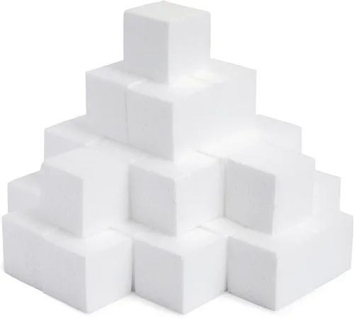 Miniatura 9 de Craft - Bloques de espuma de poliestireno, 36 piezas, 2.0 x 2.0 x 2.0 in