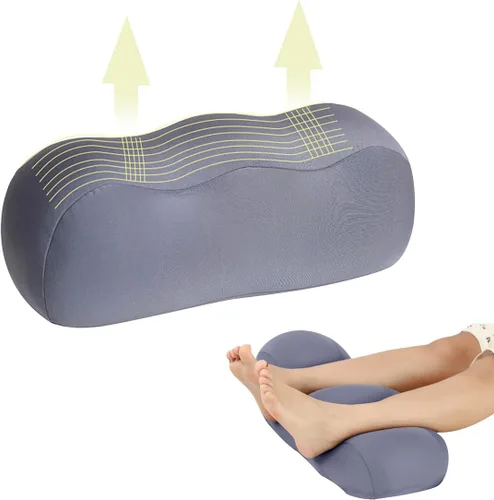 VISTABLUE Almohadas de piernas para dormir, almohada de apoyo de rodilla para piernas, elevación de pies, alivio de hinchazón, alivio del dolor,