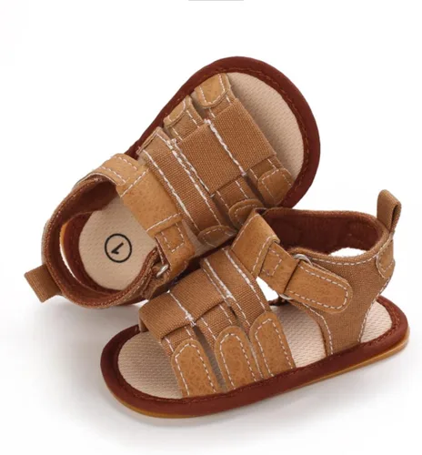 Miniatura 4 de Timatego Sandalias de verano para bebés, niños y niñas, suela suave, antideslizantes, para recién nacidos, primeros pasos, zapatos deportivos