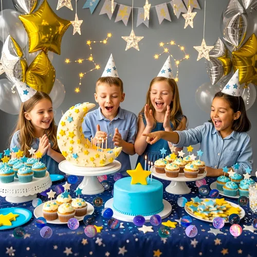 Miniatura 2 de Pllieay 20 bolas rebotantes, bolas espaciales hinchables a granel de 1.260 in con temática espacial para recuerdos de fiesta de niños, rellenos