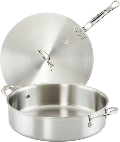 Miniatura 19 de Thomas Keller Insignia por Hestan - Acero inoxidable Rondeau de 9 cuartos de galón, compatible con placa de inducción