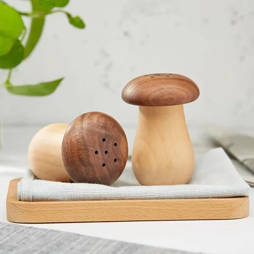 Miniatura 2 de Soporte para palillos de dientes, lindo dispensador de palillos de dientes, contenedor de madera para cocina, hogar, restaurante, comedor