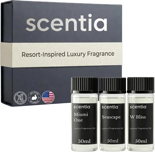 Miniatura 9 de Scentia Aceite difusor para fragancia para el hogar, colección de fragancias femeninas florales (3 × 1.7 fl oz), aceites aromáticos de lujo Dream