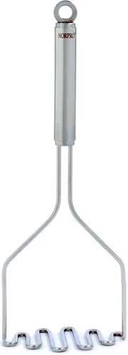 Miniatura 6 de Norpro, Triturador de patatas Krona de acero inoxidable, 1 EA
