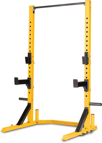 Miniatura 8 de CAP Barbell - Serie de colores FM-8000F Deluxe Power Rack Rojo