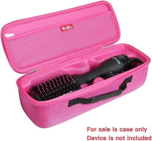 Miniatura 2 de Hermitshell Estuche de viaje para secador de pelo Revlon/Umeely de un solo paso y cepillo de aire caliente voluminizador (rojo plomo)
