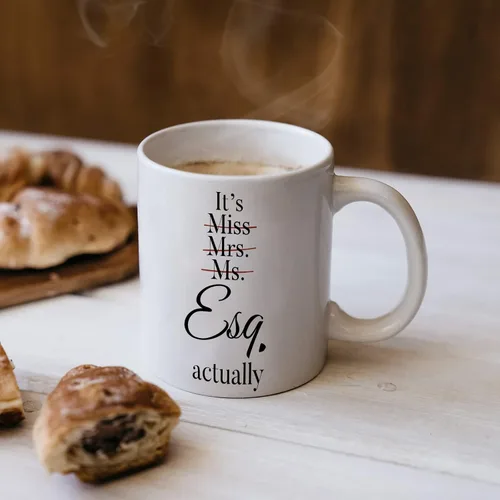 Miniatura 5 de Shqiueos Taza de 11 onzas, regalos de abogados para mujeres, regalos para examen de abogados, regalo de oficina para abogadas, JD, futura abogada