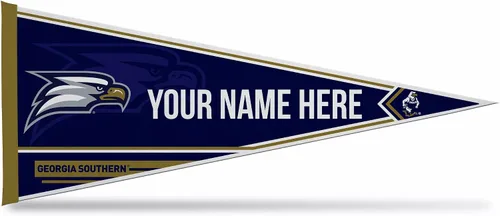 Miniatura 12 de Rico Industries NCAA Air Force Academy Falcons – AF estándar personalizado – Banderín de fieltro suave personalizado de 12 x 30 pulgadas – EZ