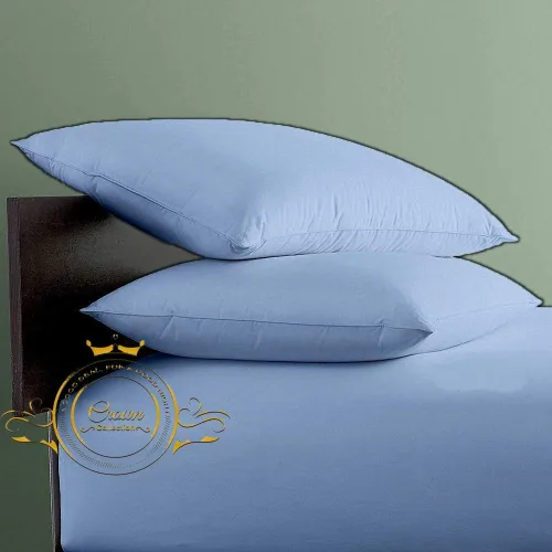 Miniatura 73 de Crown Collection Juego de 2 fundas de almohada estándar de 20 x 26 pulgadas, hipoalergénicas de 600 hilos, 100% algodón egipcio, fundas de almohada
