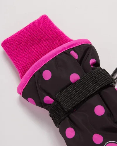 Miniatura 3 de Guantes de nieve con aislamiento para invierno de Disney para niñas Minnie Mouse o Frozen II Elsa y Anna (niñas pequeñas o infantes)