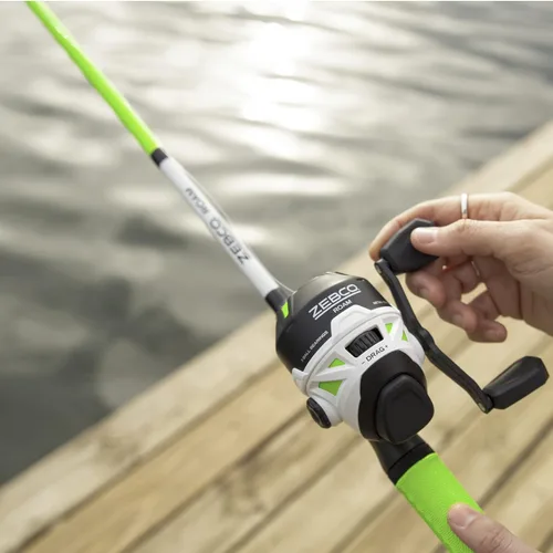 Miniatura 8 de Zebco Roam - Combo de caña de pescar telescópica y carrete de pesca giratorio o spincast, caña de fibra de vidrio duradera de 6 pies con mango