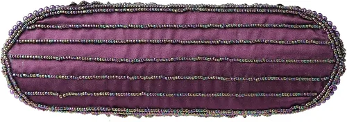 Miniatura 5 de DA BODAN Bolso de noche para mujer estilo vintage con cuentas y lentejuelas y perlas bolso de hombro para boda novia fiesta de graduación