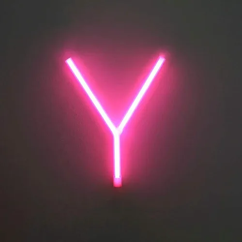 Miniatura 19 de Letrero de neón, letras de neón, letras del alfabeto de neón iluminadas, letras con luces LED, letras de marquesina iluminadas, batería, USB, rosa